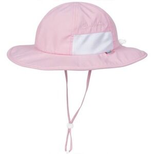 SunZip Baby "Fun Sun Day Play Hat" - Pink Wide Brim Sun Hat UPF 50+